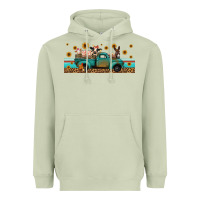 Matcha western animals truck Heavyweight Hoodie - Jasminsmagicworld