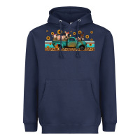 Navy western animals truck Heavyweight Hoodie - Jasminsmagicworld