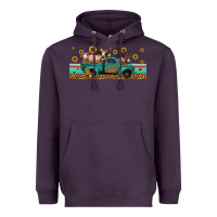 Plum western animals truck Heavyweight Hoodie - Jasminsmagicworld