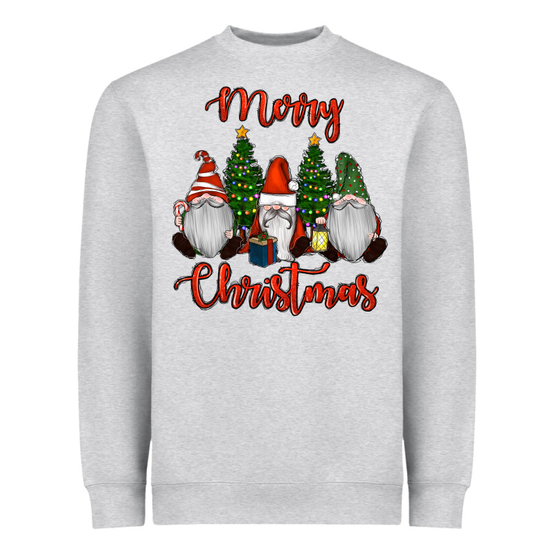 Merry Christmas Gnomes Heavyweight Sweatshirt by RanaPortraitStore | Teevron