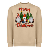 Mushroom Merry Christmas Gnomes Heavyweight Sweatshirt - RanaPortraitStore