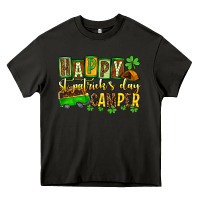 Asphalt St. Patrick's Happy St. Patrick's Day camper Heavy Core Tee - OliviaCreatesArt