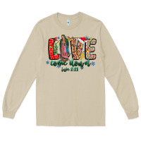 Mushroom Love ComeDown Luke 2.11-2 Long Sleeve Tee - CowhideDigitalArt