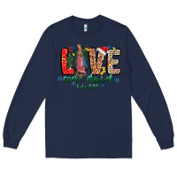 Navy Love ComeDown Luke 2.11-2 Long Sleeve Tee - CowhideDigitalArt
