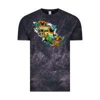 Cloud Black Mexico Map Vintage Tee - RanaPortraitStore