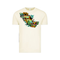 Vintage Arctic Mexico Map Vintage Tee - RanaPortraitStore