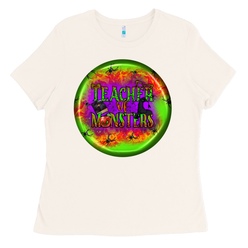 Teacher Monsters Earrings Ladies Tee by BundleAndBundleShop | Teevron