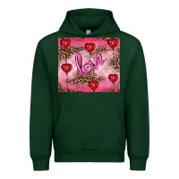 Foreset Green valentine's day love Urban Hoodie - RanaPortraitStore