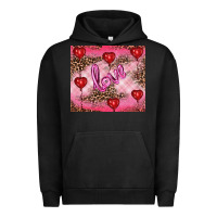 Pigment Black valentine's day love Urban Hoodie - RanaPortraitStore