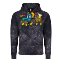 Cloud Black softball tractor Vintage Hoodie - SublimationCraftShop