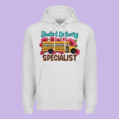 Student Delivery Specialist School Bus Premium Hoodie Designed By Artiststas