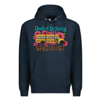 Navy student delivery specialist school bus Premium Hoodie - Artiststas