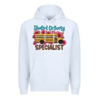 White student delivery specialist school bus Premium Hoodie - Artiststas