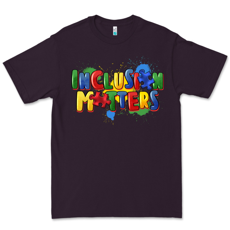 Inclusion Matters Premium Tee by FaDigitalArtStudio | Teevron