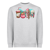 Heather Grey volleyball coffee Heavyweight Sweatshirt - Jasminsmagicworld