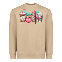 Mushroom volleyball coffee Heavyweight Sweatshirt - Jasminsmagicworld