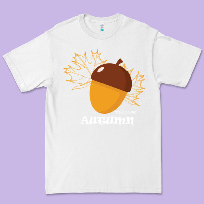 Welcome Autumn Premium Tee Designed By Bettercallsaul