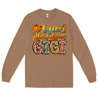 Toasted Coconut one thankful gigi Long Sleeve Tee - CowhideDigitalArt