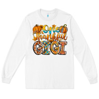 White one thankful gigi Long Sleeve Tee - CowhideDigitalArt