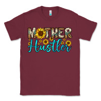 Burgundy mother hustler Classic Tee - OliviaCreatesArt