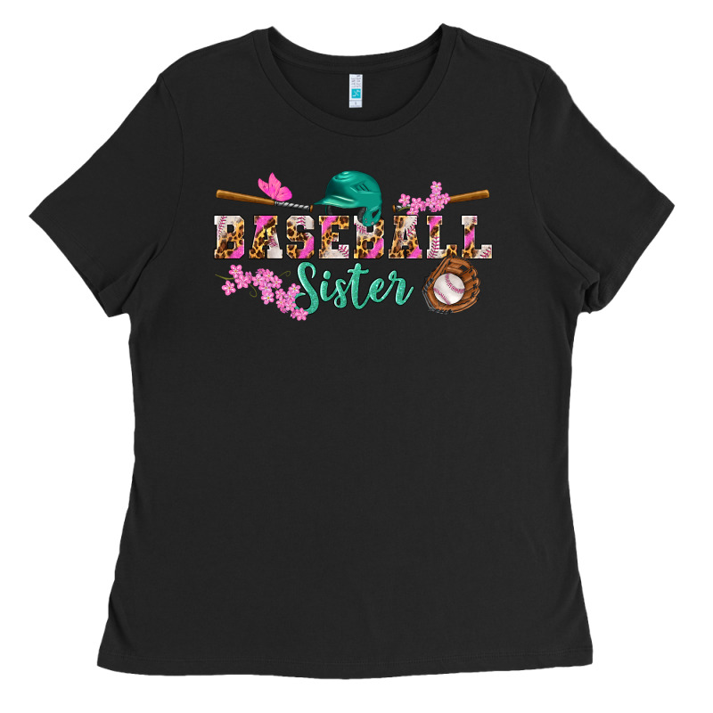 Baseball Sister Ladies Tee by BundleAndBundleShop | Teevron