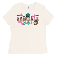 Bone baseball sister Ladies Tee - BundleAndBundleShop