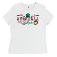 White baseball sister Ladies Tee - BundleAndBundleShop