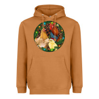 Meerkat Christmas Chick Family Heavyweight Hoodie - RanaPortraitStore