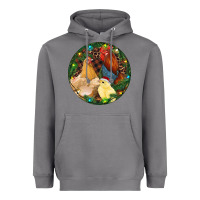 Storm Christmas Chick Family Heavyweight Hoodie - RanaPortraitStore