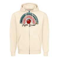 Sandshell fifth grade rainbow Zipper Hoodie - RanaPortraitStore