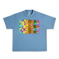 Pebble Blue summer brushstroke Urban Heavy Tee - Jasminsmagicworld