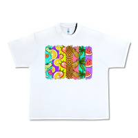 White summer brushstroke Urban Heavy Tee - Jasminsmagicworld