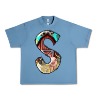Pebble Blue farm life alphabet lowercase letters s Urban Heavy Tee - BundleAndBundleShop