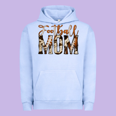 Football Mom Urban Hoodie Designed By Jasminsmagicworld