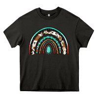 Asphalt blessed western rainbow Heavy Core Tee - Jasminsmagicworld