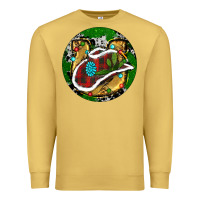 Antique Gold Cowboy Christmas Premium Sweatshirt - RanaPortraitStore
