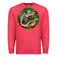 Cardinal Cowboy Christmas Premium Sweatshirt - RanaPortraitStore