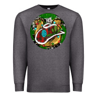 Charcoal Heather Cowboy Christmas Premium Sweatshirt - RanaPortraitStore