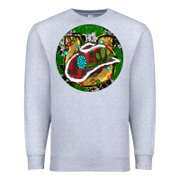 Heather Grey Cowboy Christmas Premium Sweatshirt - RanaPortraitStore