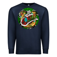 Navy Cowboy Christmas Premium Sweatshirt - RanaPortraitStore