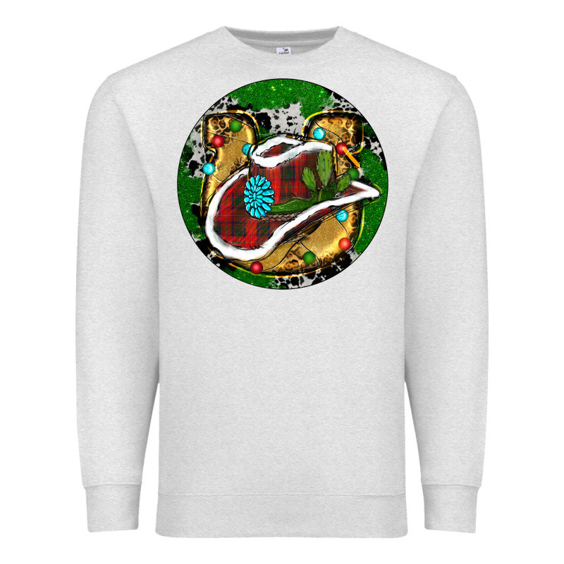 Cowboy Christmas Premium Sweatshirt by RanaPortraitStore | Teevron