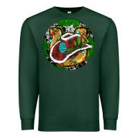 Sports Green Cowboy Christmas Premium Sweatshirt - RanaPortraitStore