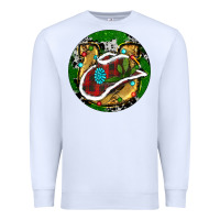 White Cowboy Christmas Premium Sweatshirt - RanaPortraitStore