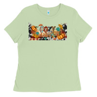 Matcha cozy vibes libbey glass Ladies Tee - BundleAndBundleShop