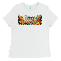White cozy vibes libbey glass Ladies Tee - BundleAndBundleShop