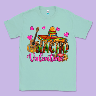 Nacho Valentine Classic Tee Designed By Oliviacreatesart