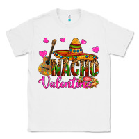 White nacho valentine Classic Tee - OliviaCreatesArt