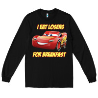 Black movie cartoon cars Long Sleeve Tee - DesigneFamous
