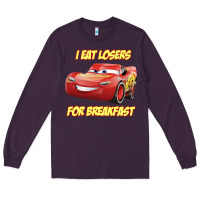 Plum movie cartoon cars Long Sleeve Tee - DesigneFamous