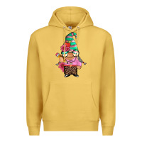Antique Gold teacher gnome Premium Hoodie - Artiststas